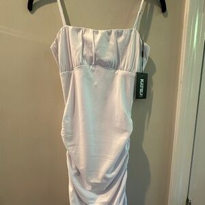KATIE J WHITE DRESS NEW WITH TAGS SIZE SMALL